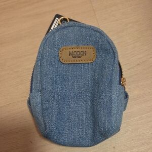 Blue Denim Mini Backpack